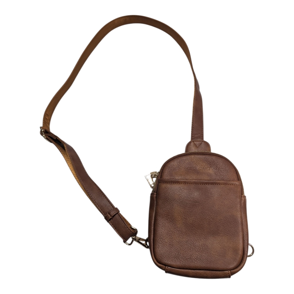 Pclove Small Brown Crossbody Bag